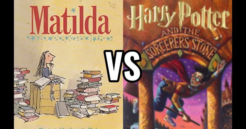 Harry Potter and the Sorcerer's Stone (book) vs. Matilda (book)