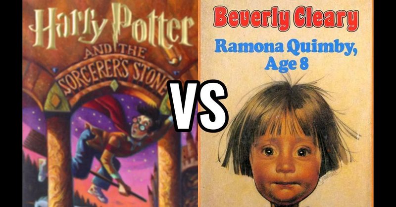 Harry Potter and the Sorcerer's Stone (book) vs. Ramona Quimby, Age 8 (book)