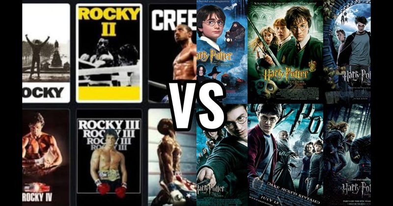 Harry Potter Movies vs. Rocky / Creed Movies