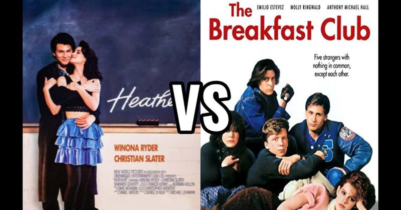 Heathers (1989) vs. The Breakfast Club (1985)