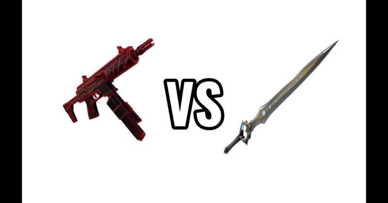 Heisted Twin Mag SMG vs. Infinity Blade