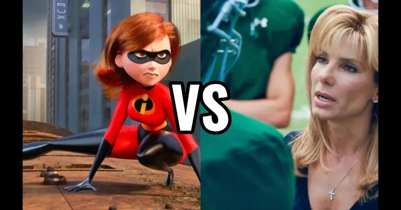 HELEN PARR (THE INCREDIBLES) vs. LEIGH ANNE TUOHY (THE BLIND SIDE)