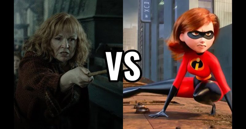 HELEN PARR (THE INCREDIBLES) vs. MOLLY WEASLEY (HARRY POTTER)