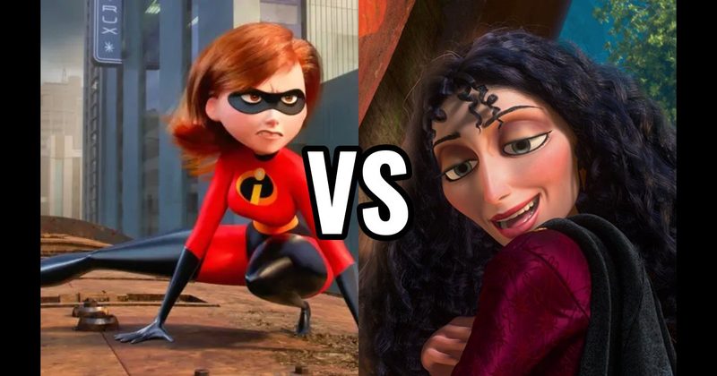 HELEN PARR (THE INCREDIBLES) vs. MOTHER GOTHEL (TANGLED)