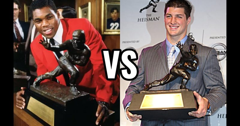 Herschel Walker vs. Tim Tebow