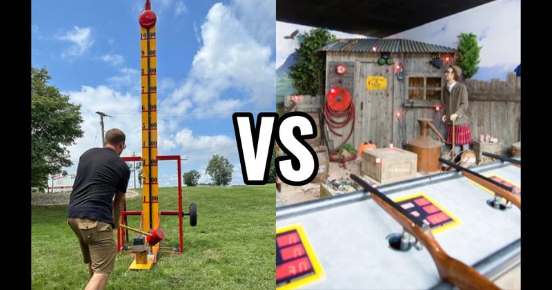 High Striker vs. Shooting Gallery
