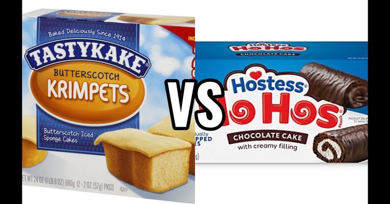 Ho Hos (Hostess) vs. Tastykake Krimpets (Tastykake)