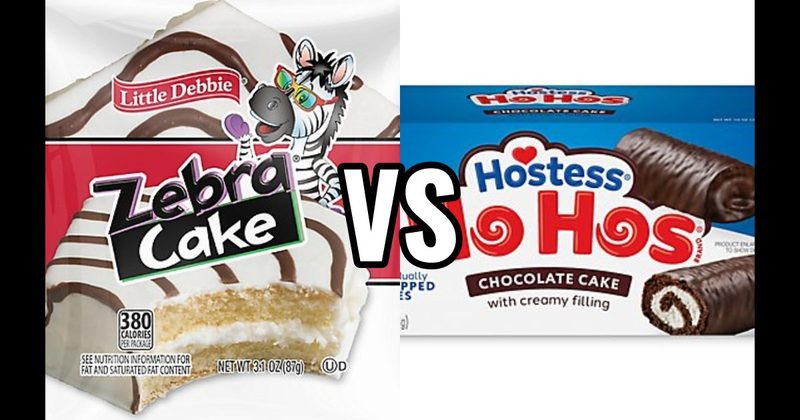 Ho Hos (Hostess) vs. Zebra Cakes (Little Debbie)