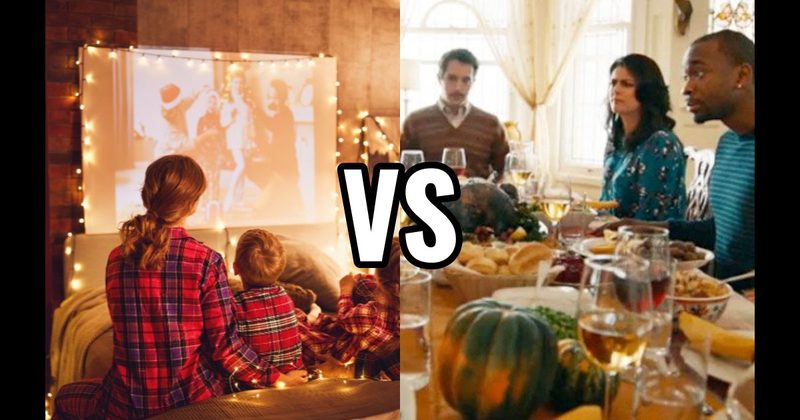 Holiday Movie Marathon vs. Thanksgiving Dinner