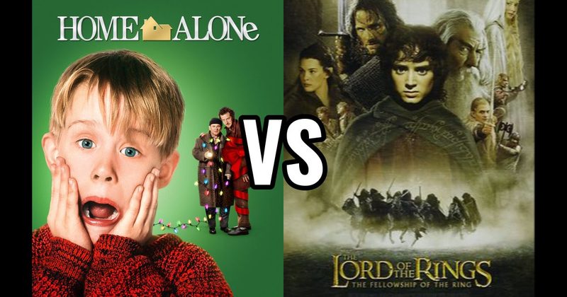 Home Alone vs. The Lord of the Rings: The Fellowship of the Ring (2001)