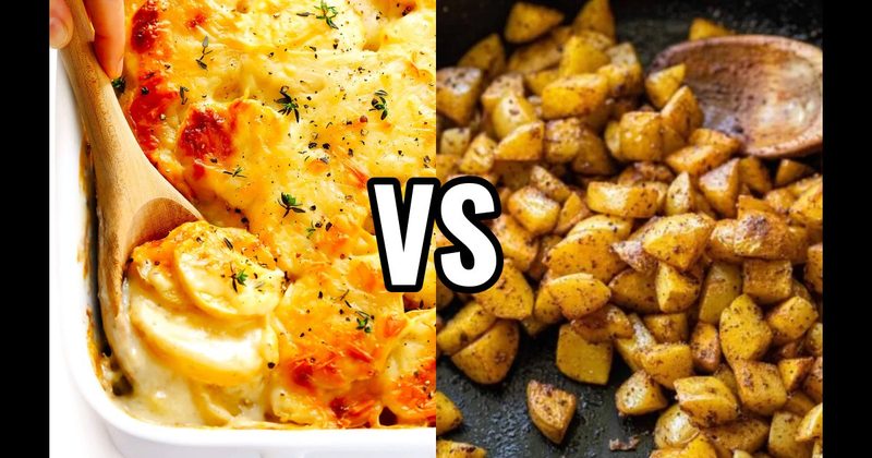 Home Fries vs. Scalloped Potatoes