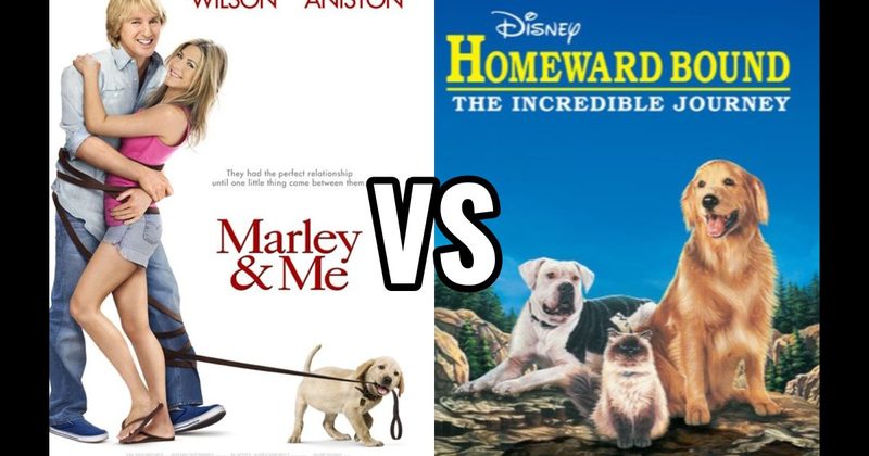Homeward Bound: The Incredible Journey vs. Marley & Me