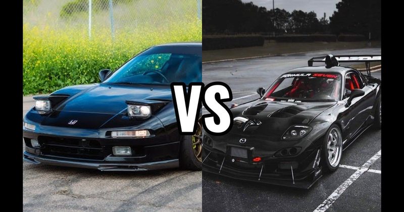 Honda NSX (First Gen) vs. Mazda RX-7 FD