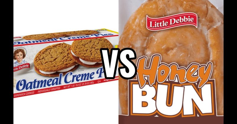 Honey Buns (Little Debbie) vs. Oatmeal Creme Pies (Little Debbie)