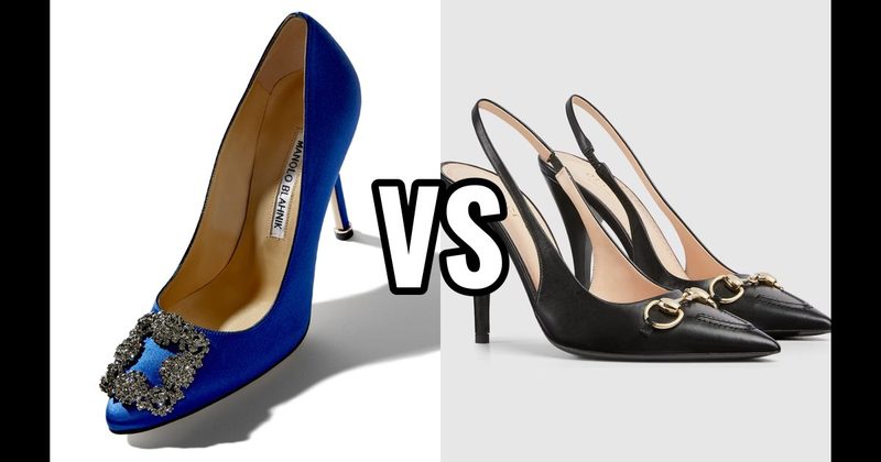 Hangisi (Manolo Blahnik) vs. Horsebit High-Heel Pump (Gucci)