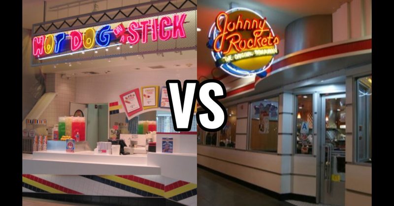Hot Dog on a Stick vs. Johnny Rockets