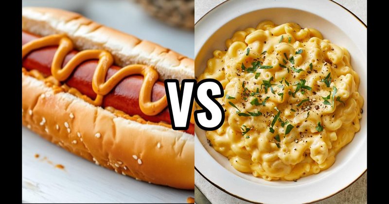Hot Dogs vs. Macaroni and Cheese