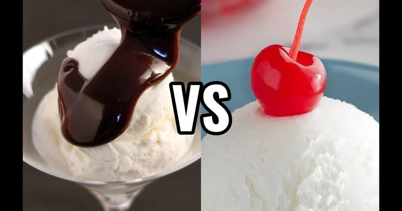 Hot Fudge vs. Maraschino Cherries