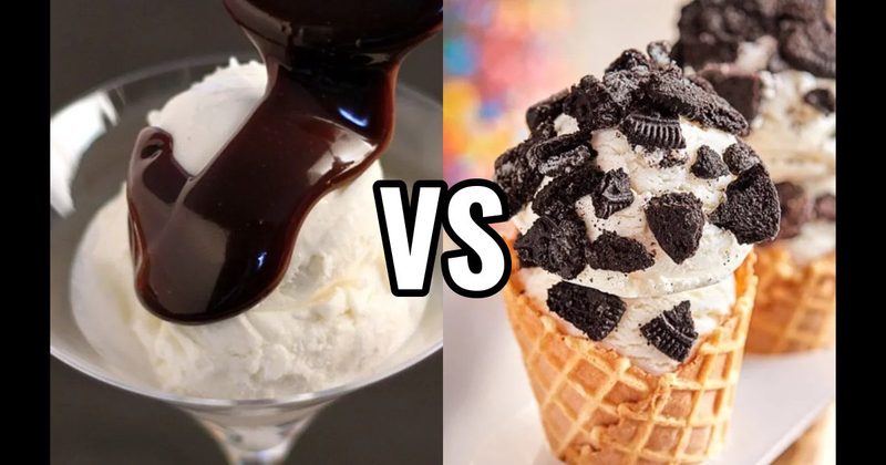 Hot Fudge vs. Oreo Crumbles
