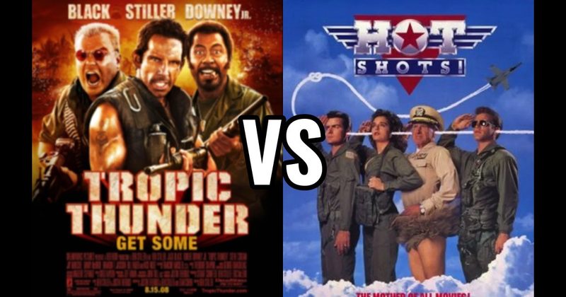 Hot Shots! vs. Tropic Thunder