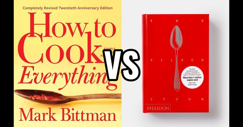 How to Cook Everything vs. The Silver Spoon