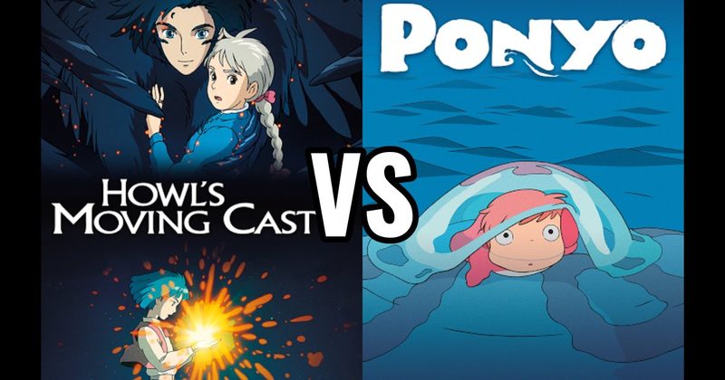 Howl's Moving Castle vs. Ponyo