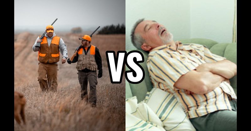 Hunting vs. Napping on the Couch with the TV On
