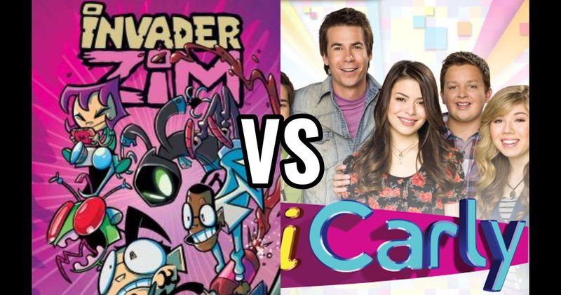 Invader Zim vs. iCarly