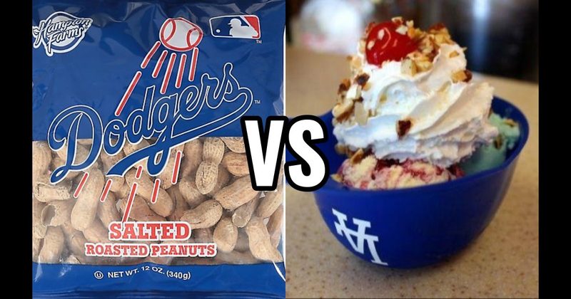 Ice Cream Helmet Sundaes vs. Peanuts
