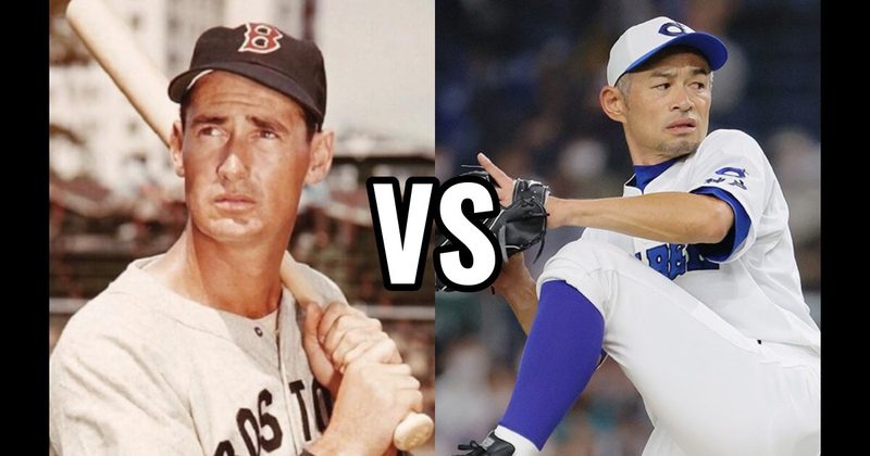 Ichiro Suzuki vs. Ted Williams