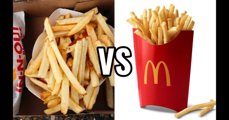 In-N-Out Fries vs. McDonald's Fries