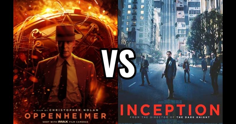 Inception vs. Oppenheimer
