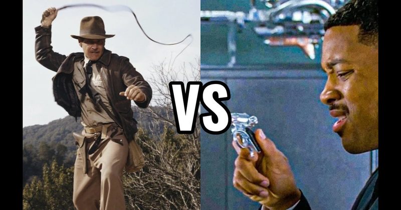 Indiana Jones' Whip vs. Noisy Cricket (Men in Black)