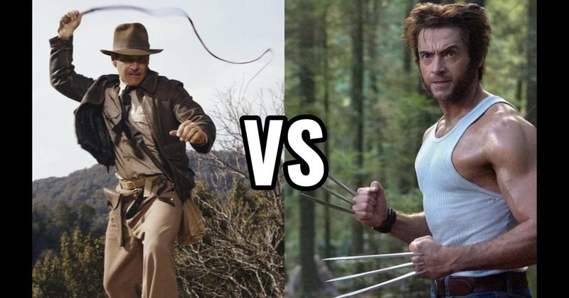 Indiana Jones' Whip vs. Wolverine's Claws (X-Men)