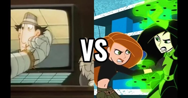 Inspector Gadget vs. Dr. Claw (Inspector Gadget) vs. Kim Possible vs. Shego (Kim Possible)