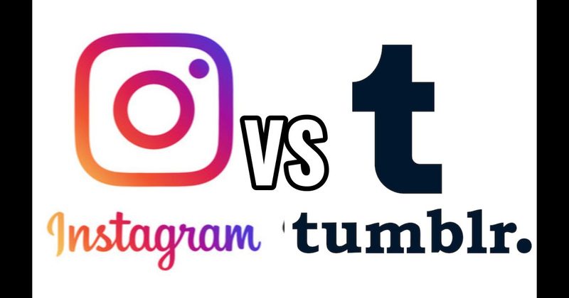 Instagram vs. Tumblr