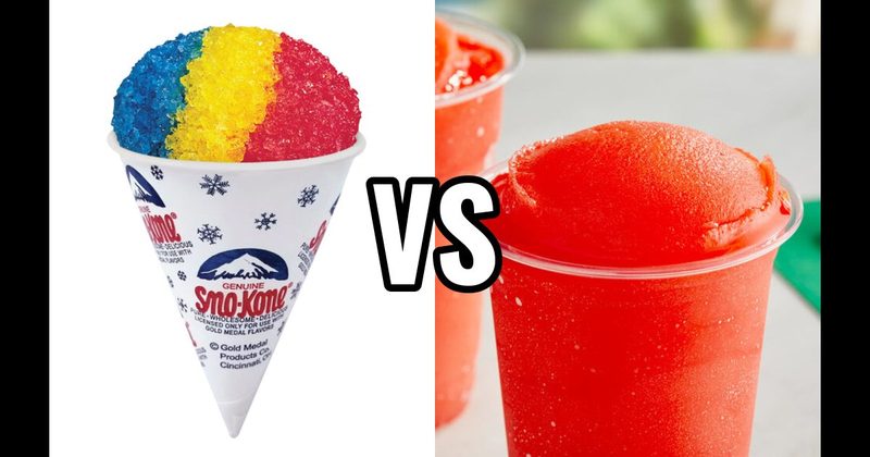 Italian Ice vs. Snow Cones