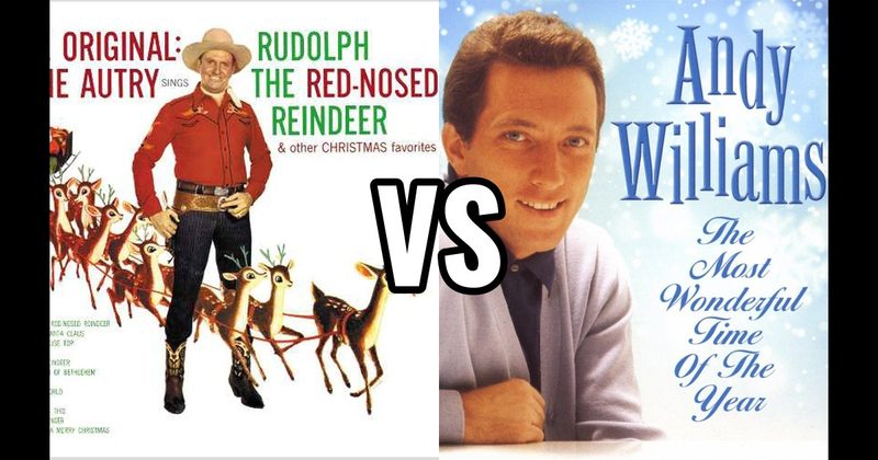 It's the Most Wonderful Time of the Year" vs. Rudolph the Red-Nosed Reindeer