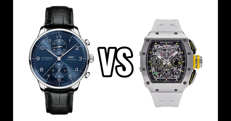 IWC Portugieser vs. Richard Mille RM 11