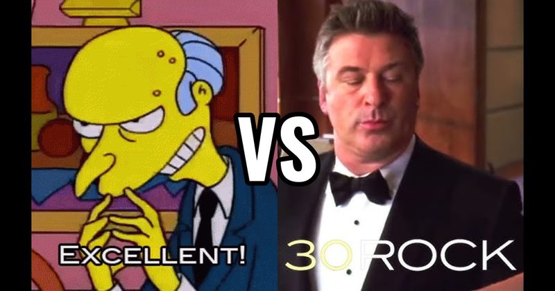 Jack Donaghy (30 Rock) vs. Mr. Burns (The Simpsons)