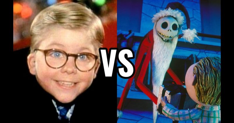 Jack Skellington (Nightmare Before Christmas) vs. Ralphie Parker (Christmas Story)