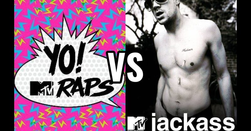 Jackass vs. Yo! MTV Raps