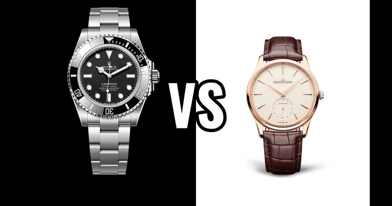 Jaeger-LeCoultre Master Ultra Thin vs. Rolex Submariner