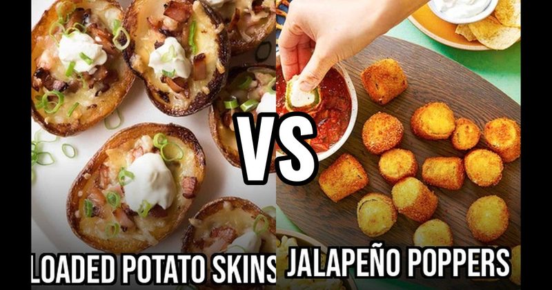 Jalapeño Poppers vs. Loaded Potato Skins