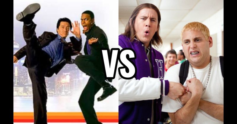 James Carter & Inspector Lee (Rush Hour) vs. Schmidt & Jenko (21 Jump Street)