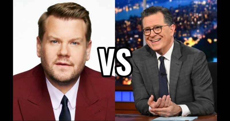 James Corden vs. Stephen Colbert