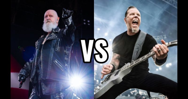 James Hetfield (Metallica) vs. Rob Halford (Judas Priest)