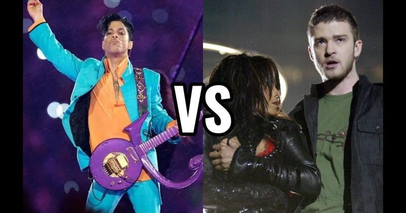 Janet Jackson & Justin Timberlake (2004) vs. Prince (2007)