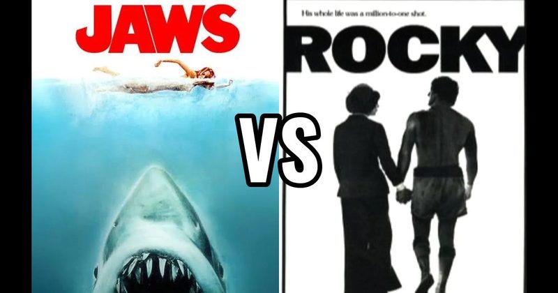 Jaws (1975) vs. Rocky (1976)