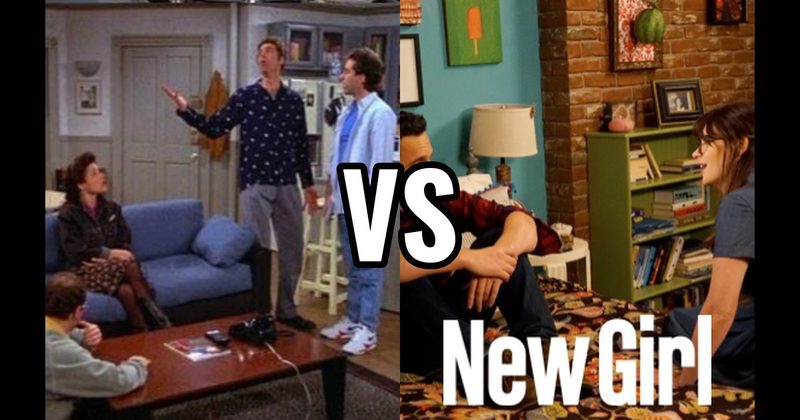 Jerry’s Apartment (Seinfeld) vs. Jess & Nick’s Loft (New Girl)